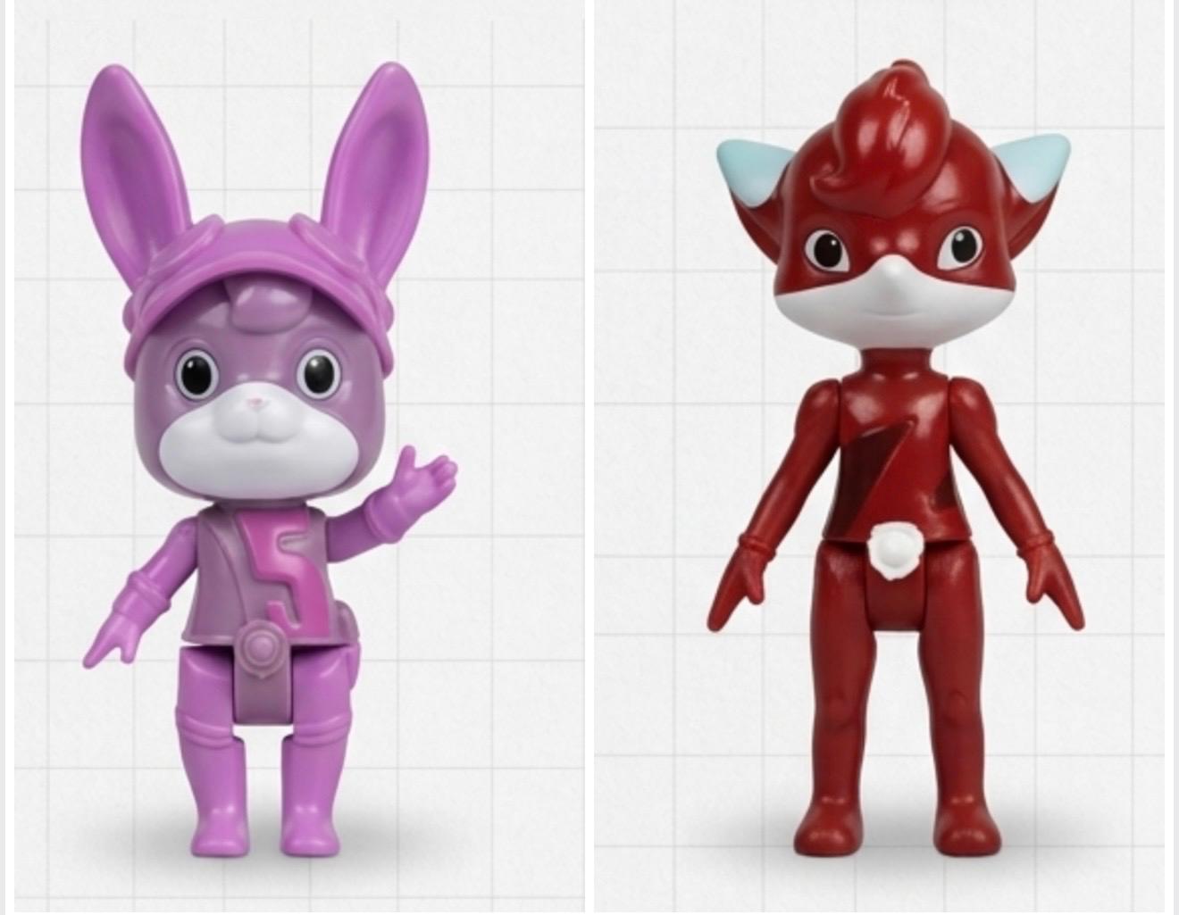 בובה פלסטיק ממותג חדש סטוק3312/1600