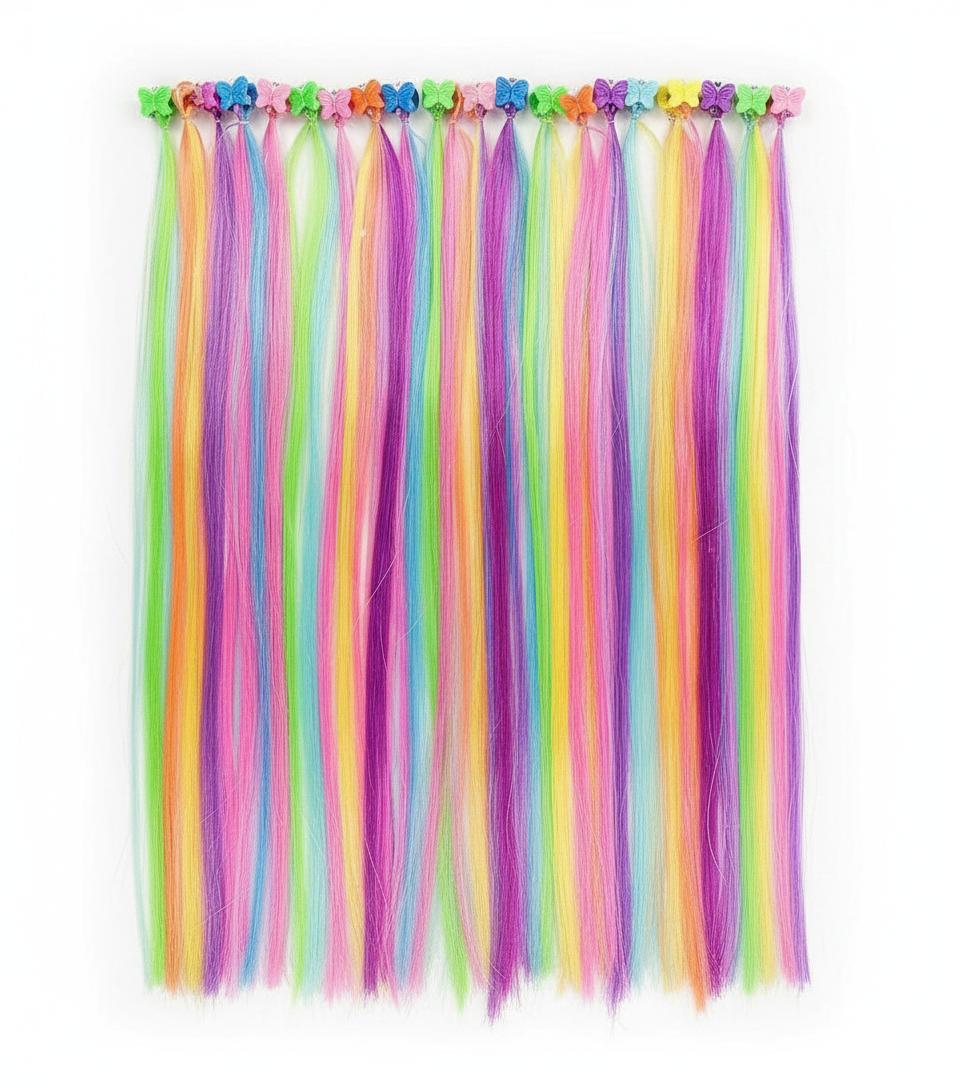 !!!אקססוריז תוספות שיער פסטל בלוח0295/1-30