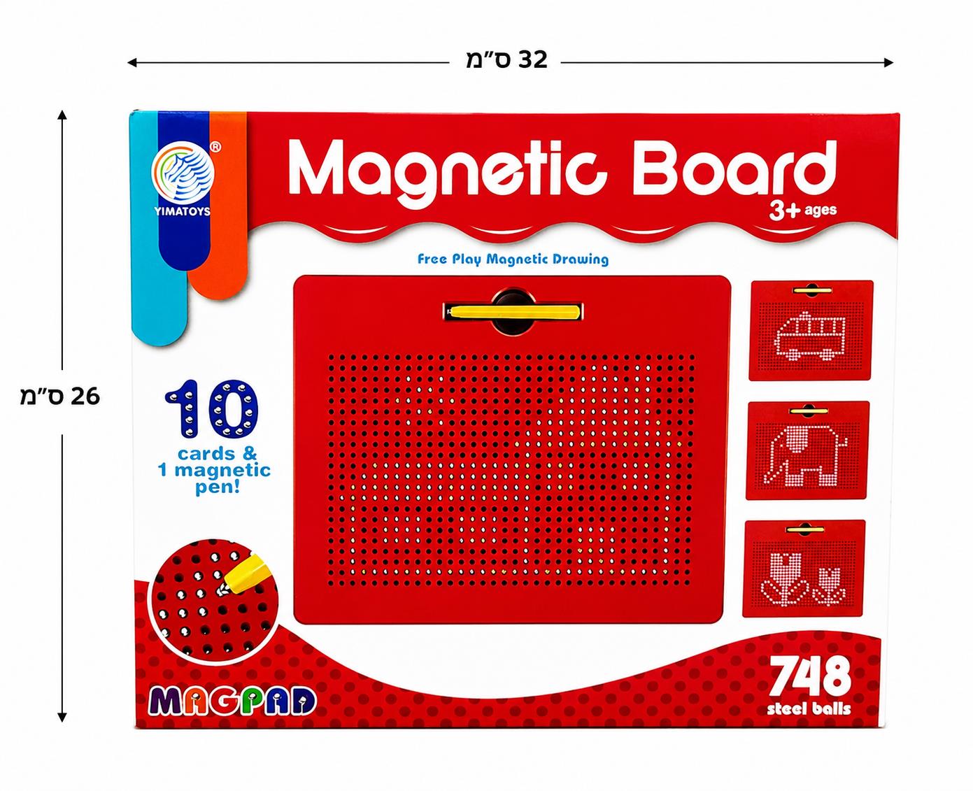 לוח מגנט עם עט 2204/24