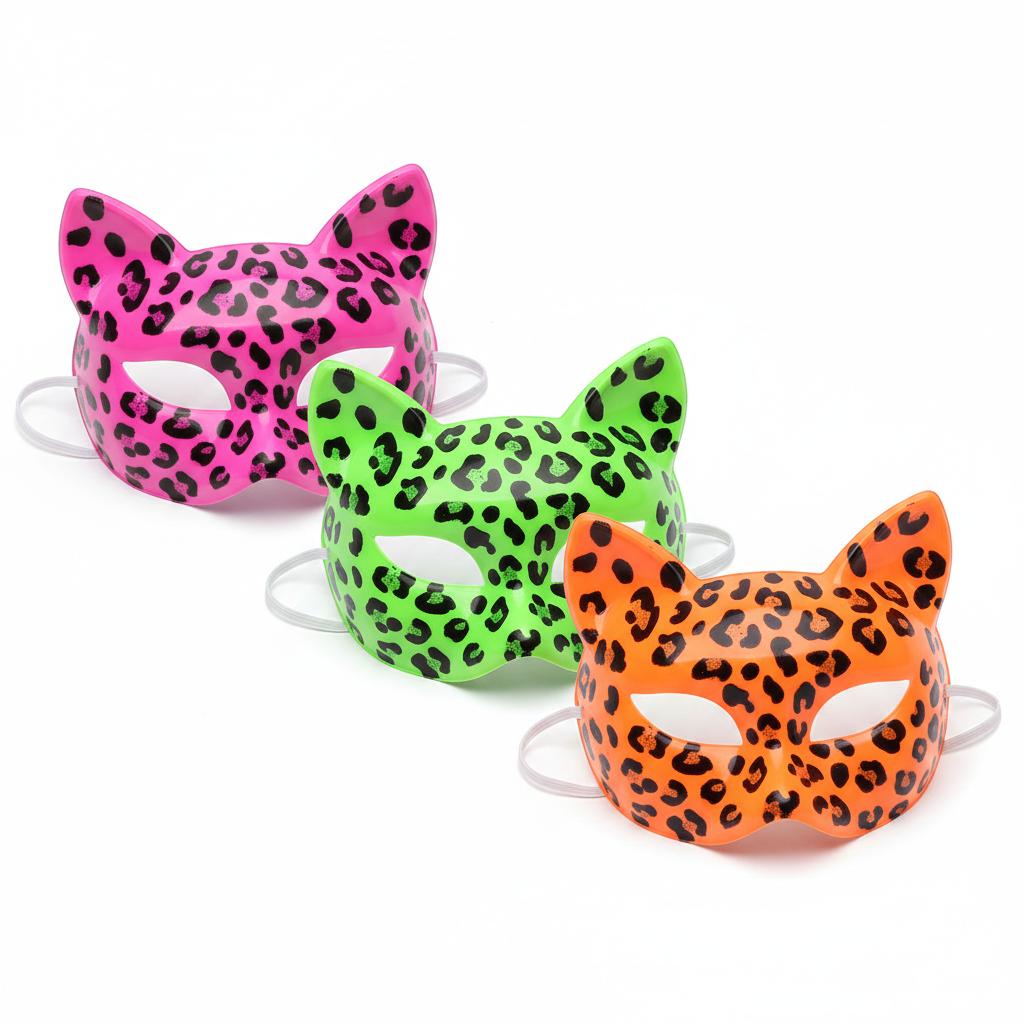 מסיכה חתול מיקסים זוהר9562B/2400/1-12