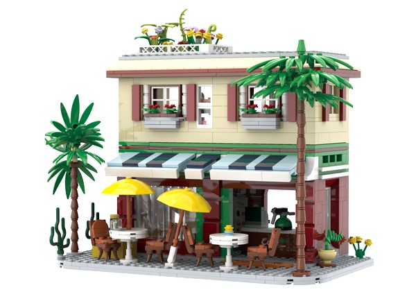 לגו קוגו (915חל)בית 2קומות עצים ושמשיות2906/8