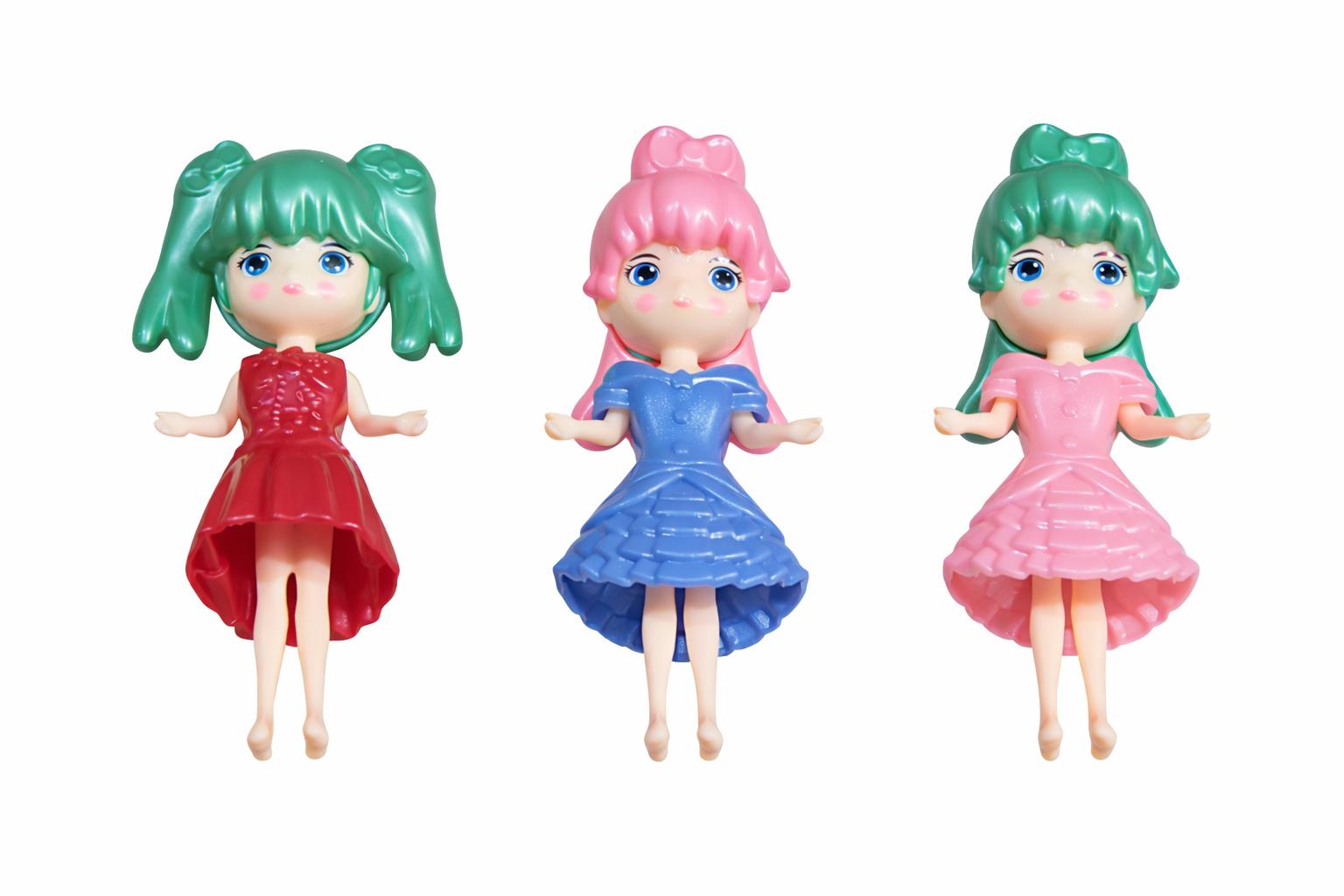 !!בובה פלסטיק חדשה 9ס"מ שקית9362/1200