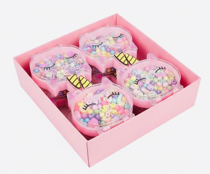 יצירה חרוזים מארז דיספליי יוניקורן חדש9249C/288/1-12