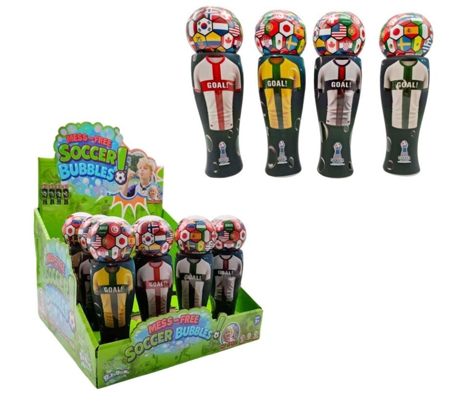 בועות סבון מונדיאל כדורגל דיספליי3396/64/1-16