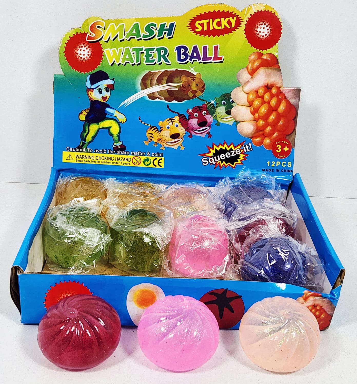 %!!סקוויזי כדור ענבים צבעים חדש2974/288/1-12