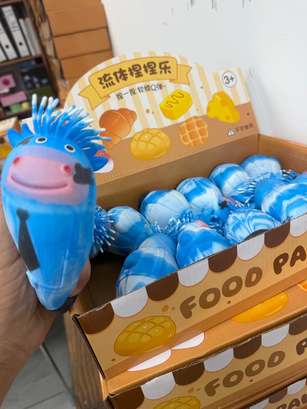 סקוויזי אוויר בובה ראש דשא (כ13סמ) חדש3636/1-12