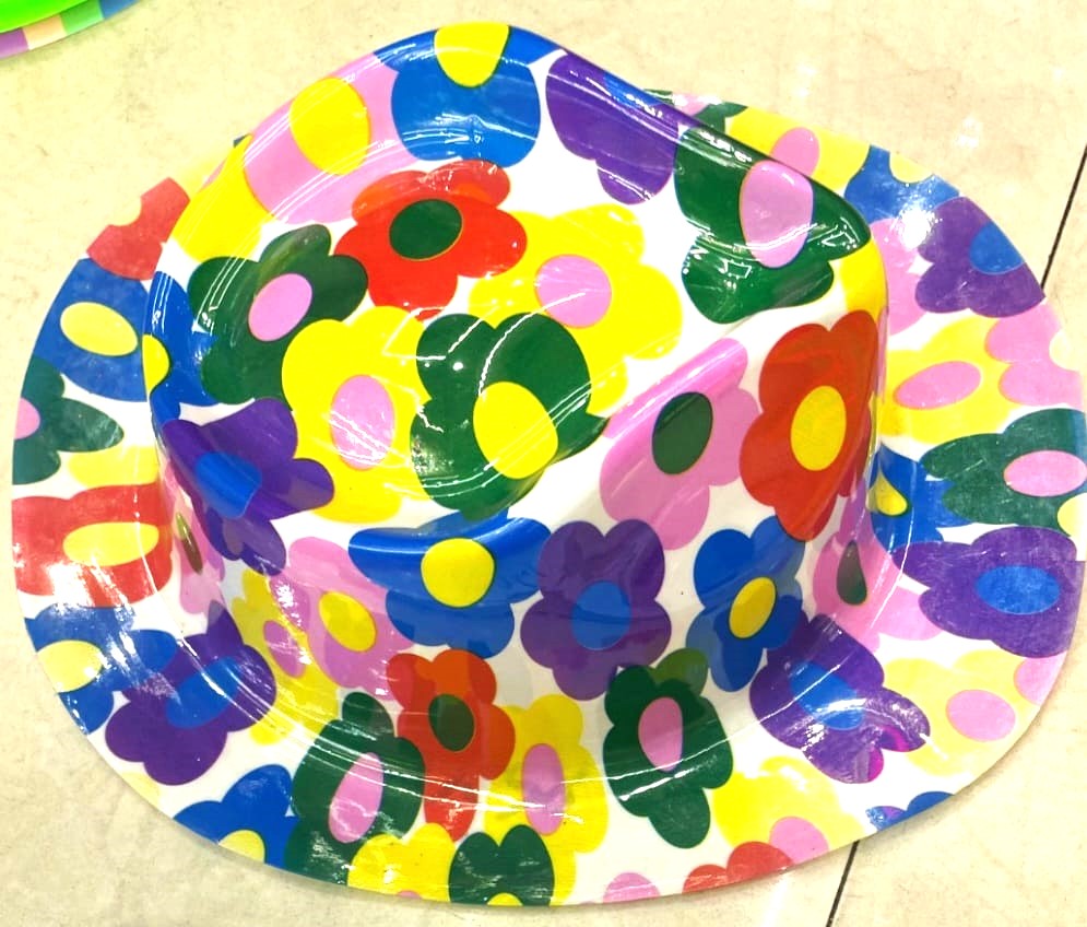 כובע מסיבות חדש קאובוי צבעוני9601/300