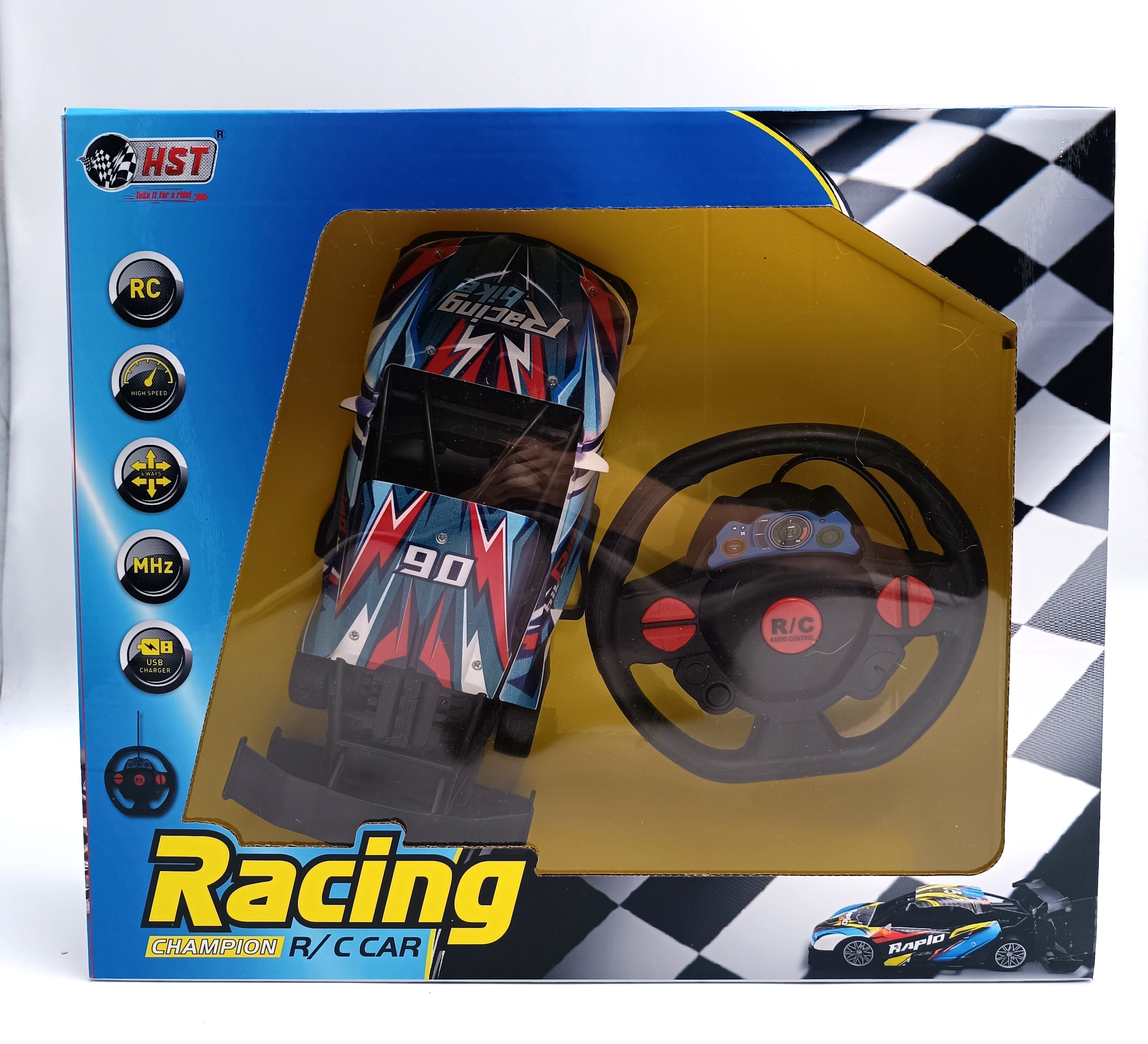 אוטו שלט נטען דגם צ'מפיון ענקקק385/1-24