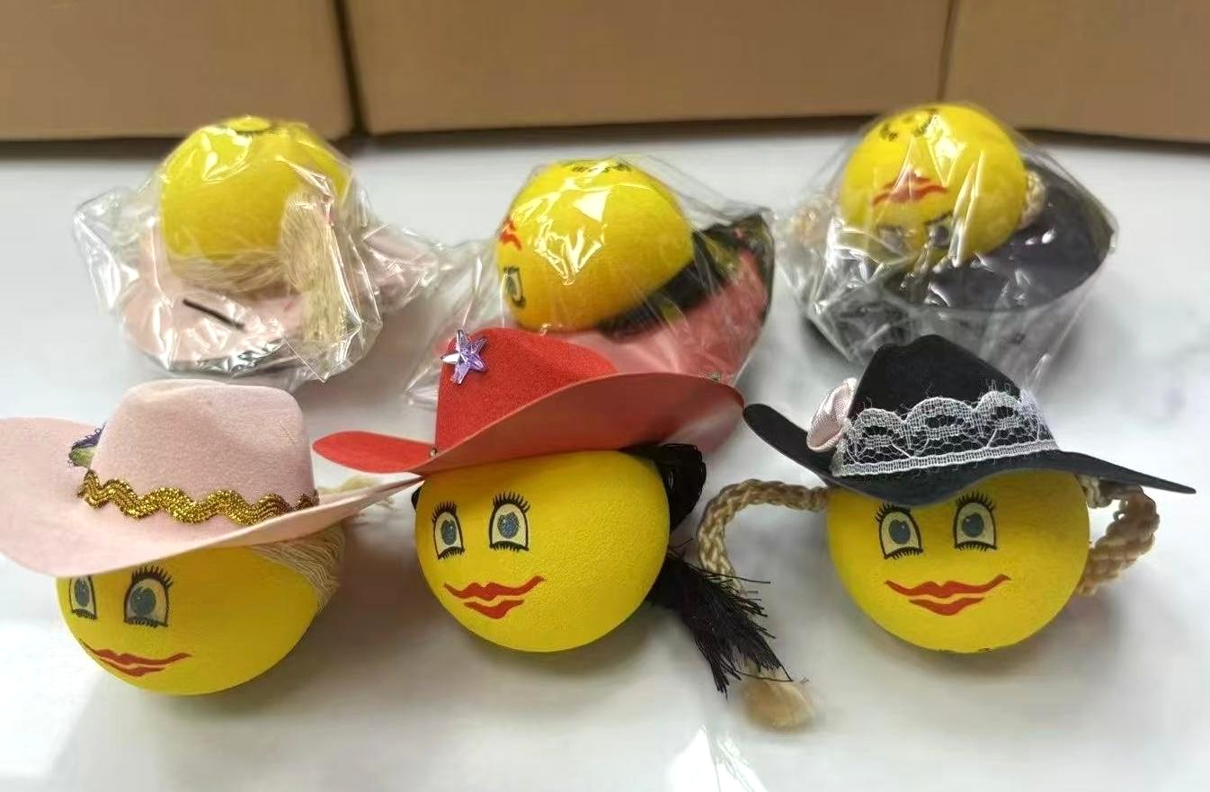 לבית קישוט כובעים סמיילי3074/648/1-24