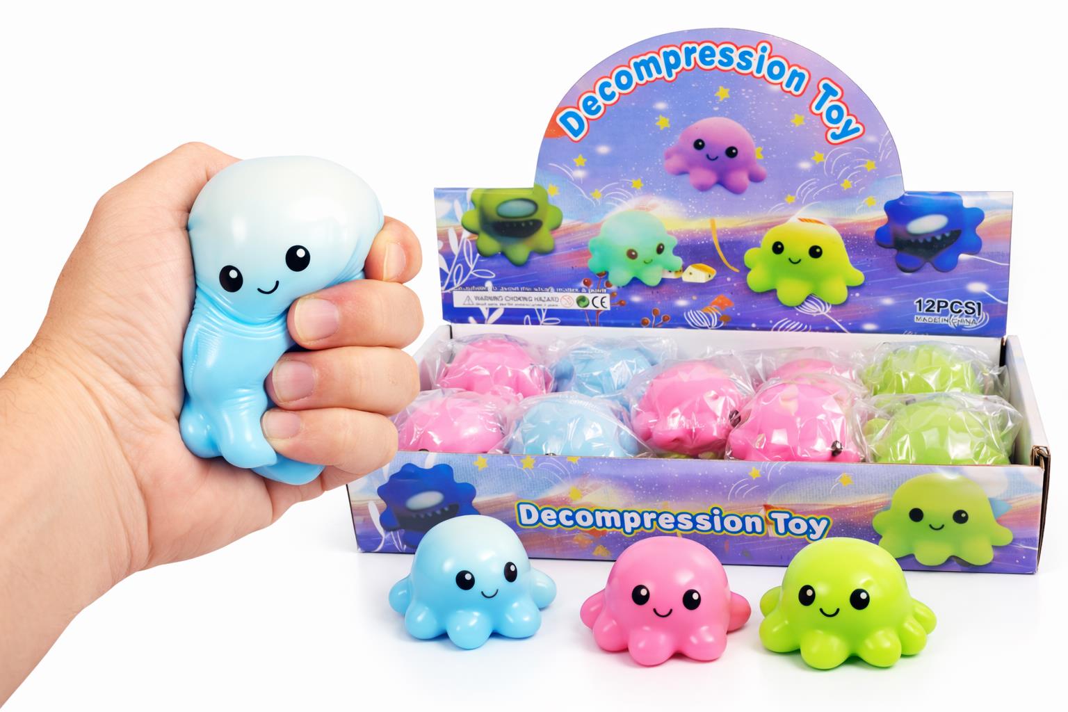 סקוויזי נידו תמנונים בצבעים חדש3180/288/1-12