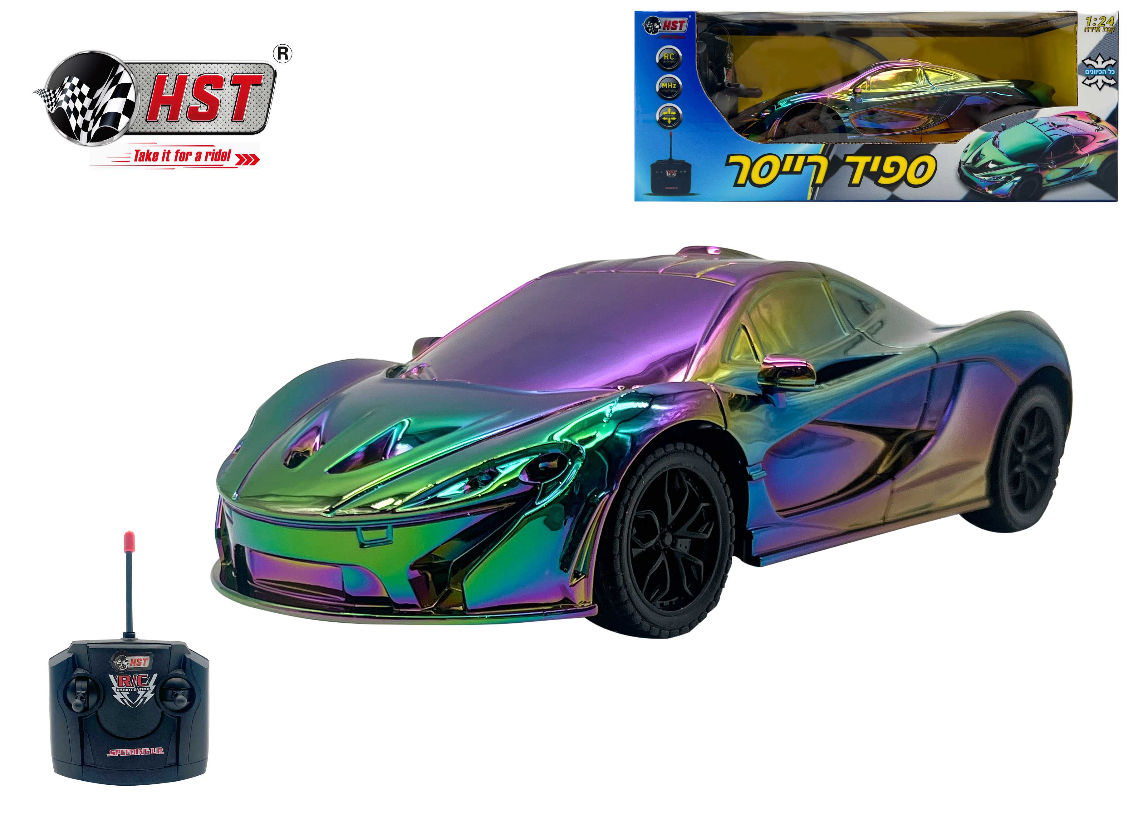 אוטו שלט רחוק ספיד רייסר6865/48