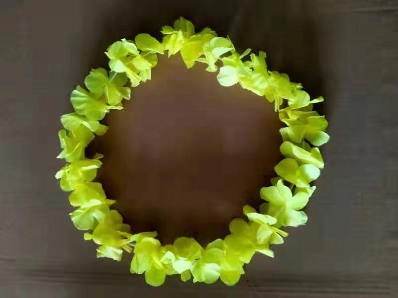 פורים שרשרת הוואי #צבע צהוב זוהר9509-9/1440/1-12