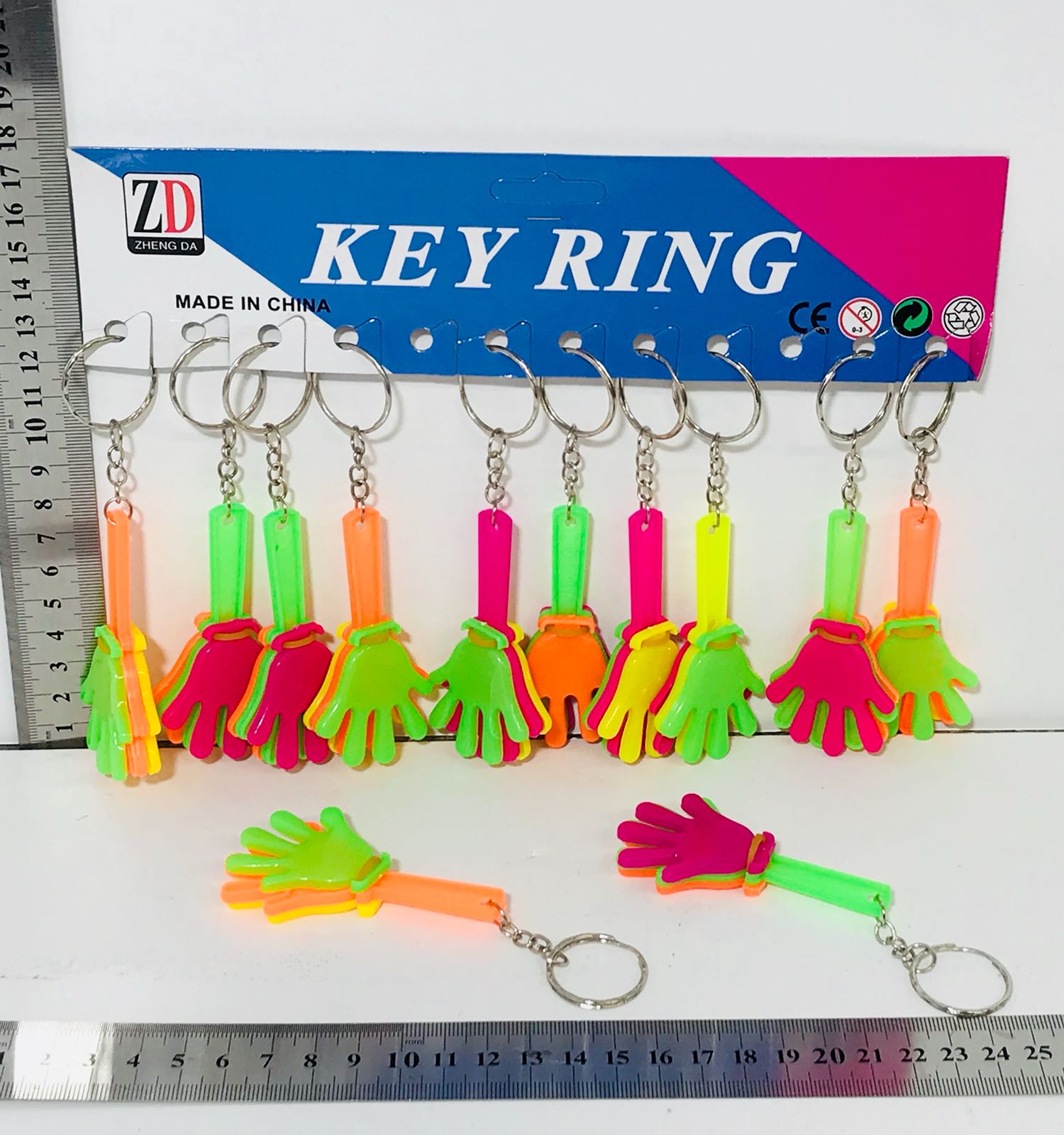 !!מחזיק בצורת מפתחות כף יד5771B/1-12