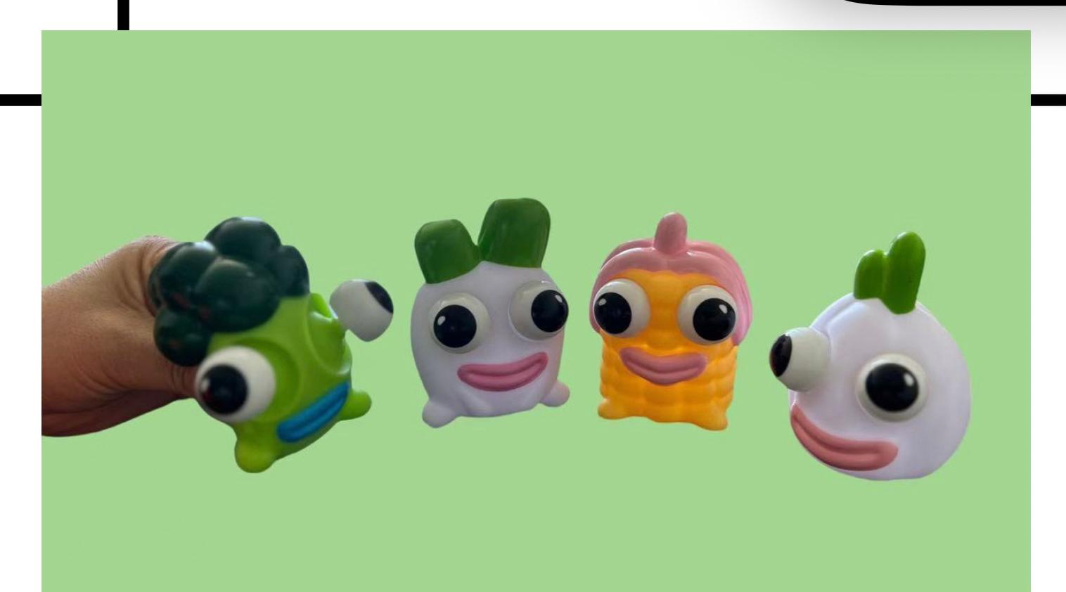 סקוויזי מוציא עיניים חיות מיקס9985/288/1-12