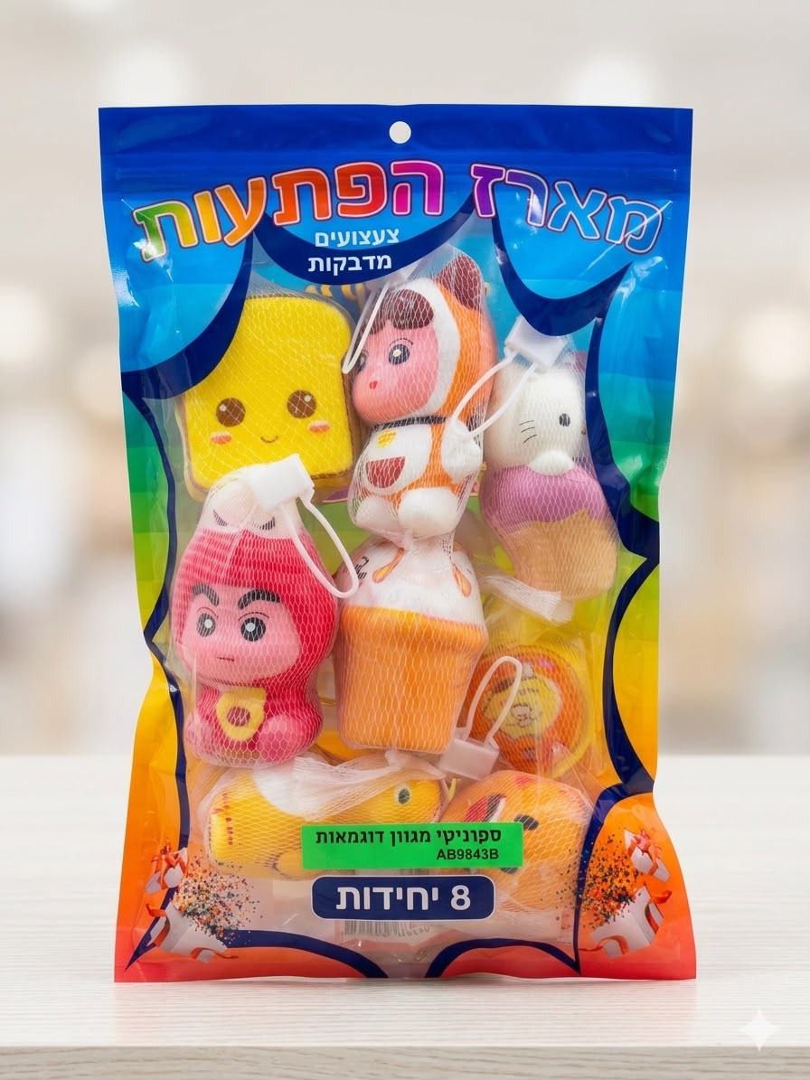 !!!מארז 8יח סקווישי מיקס דוגמאות נדיר9843B/1-12