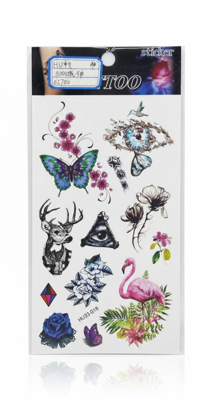 !!מדבקות קעקועים חדש8893/1-12