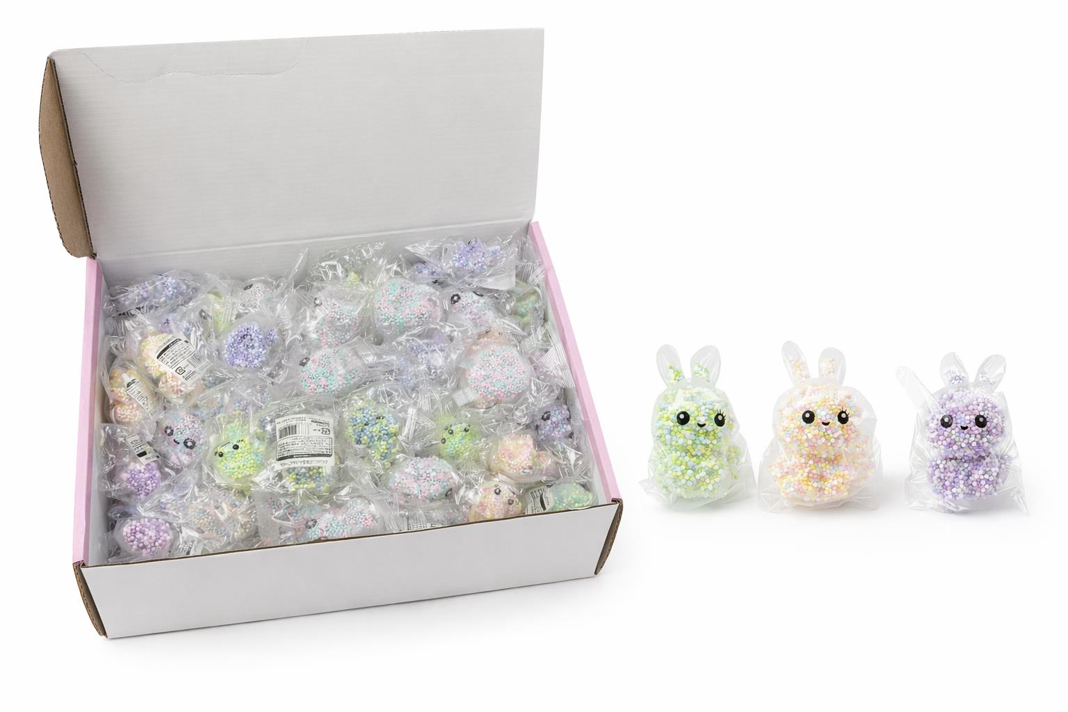 סקוויזי שקופים קלקר חיות3201/800