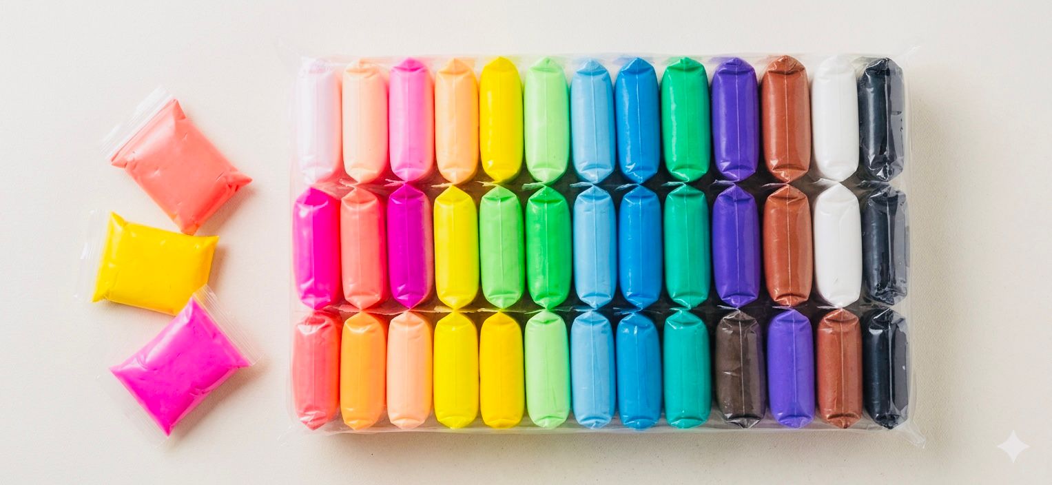 בצק לושלוש 36צבעים חדש9180/68