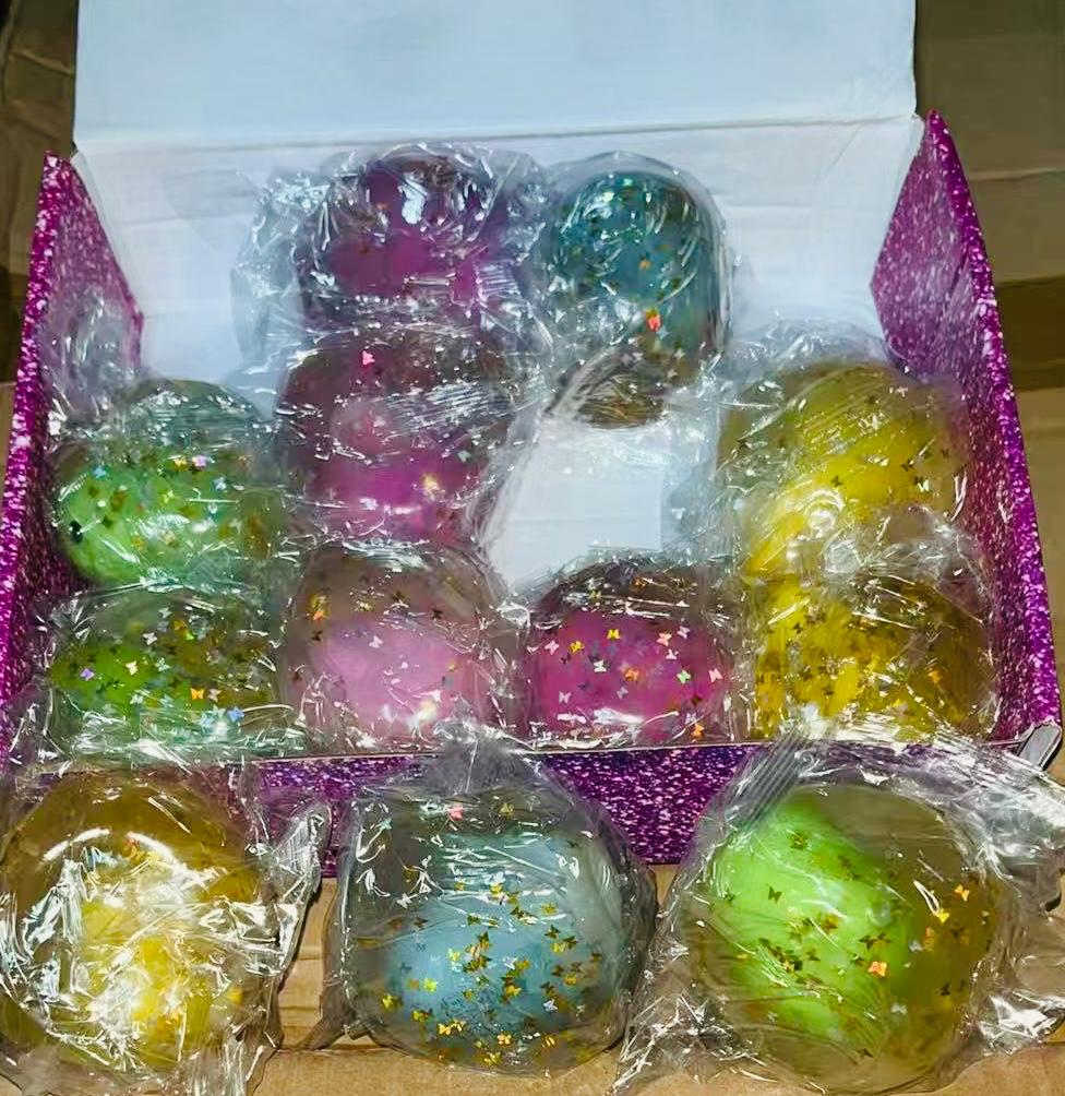 סקוויזי כדור שקוף מיוחדים3286/144/1-12