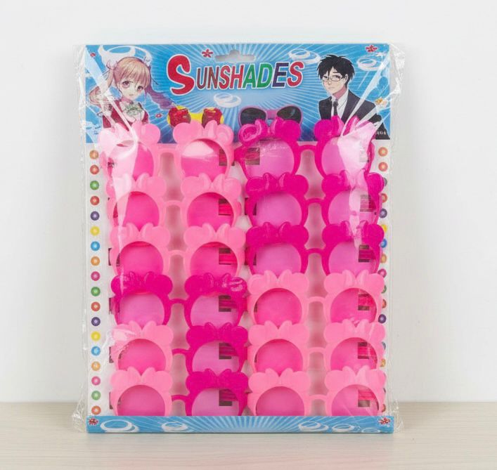 יומולדת משקפי מסיבות דגם פרפר8079C/1-12