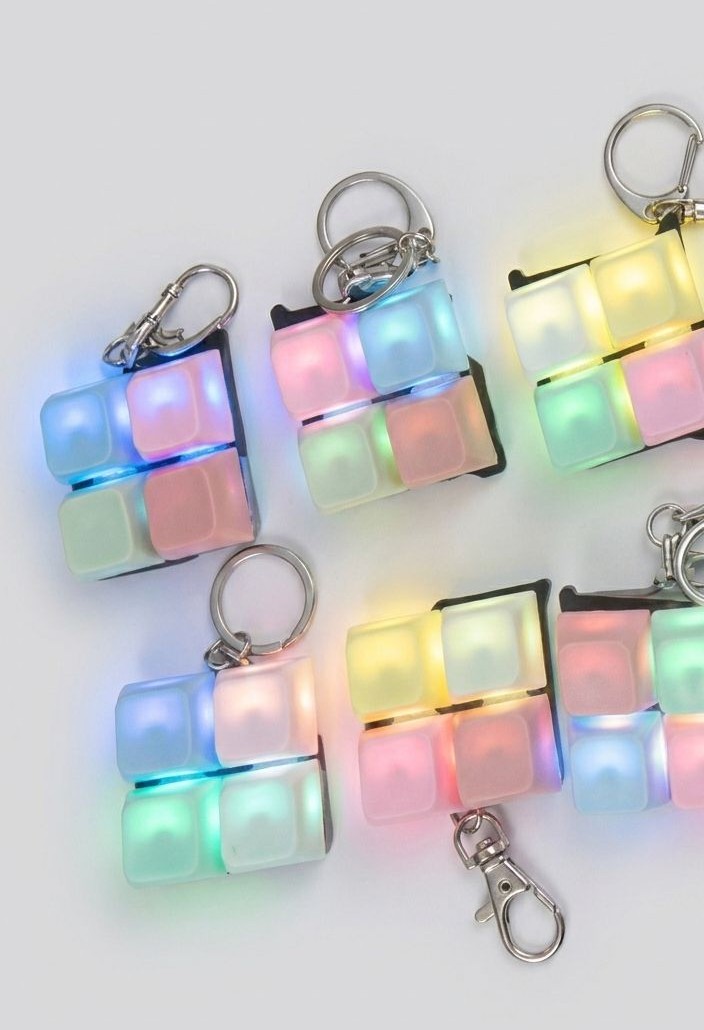 קליקר מקלדת אורות רביעיה מרובע0218A/504/1-12