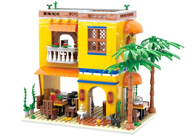 לגו קוגו (646חל)בית קפה 2 קומות עצים2904/12