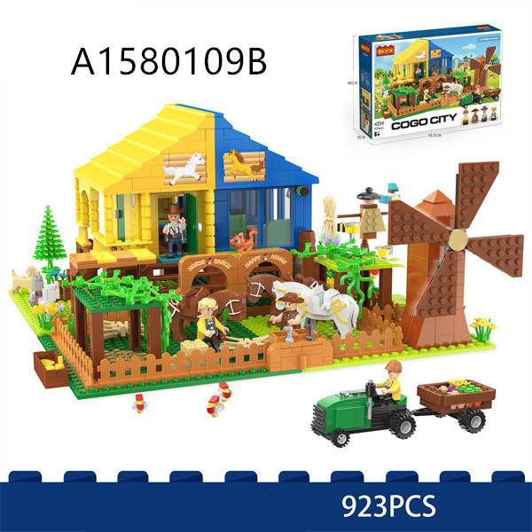 לגו קוגו (923חל)בית חווה שבשבת+טרקטור4204/6