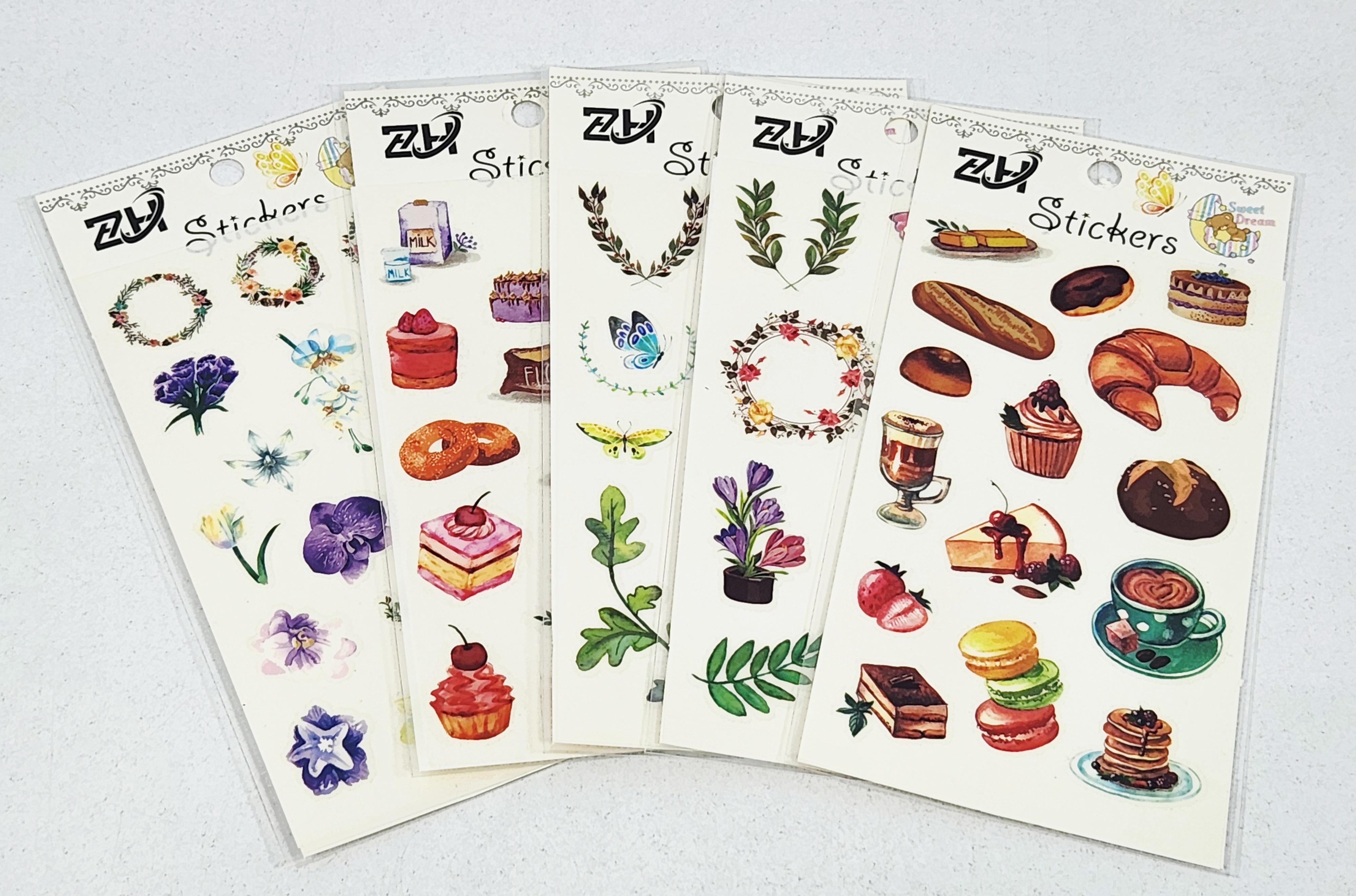 !!מדבקות מעורב  #סטוק1958/4000/1-20