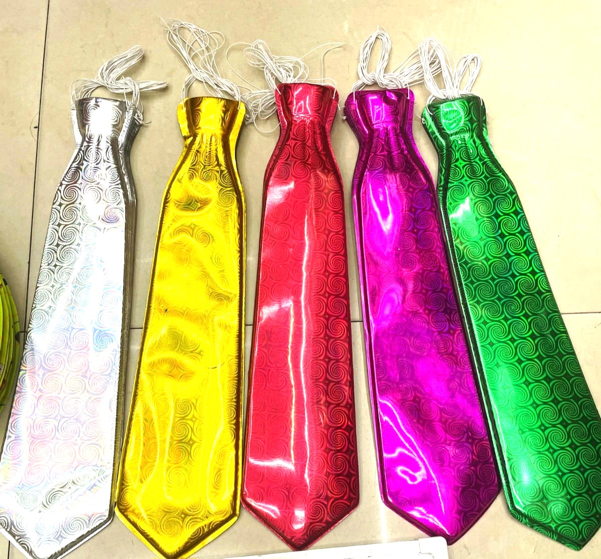 עניבה מסיבות חלק זוהרים9561/1200/1-12