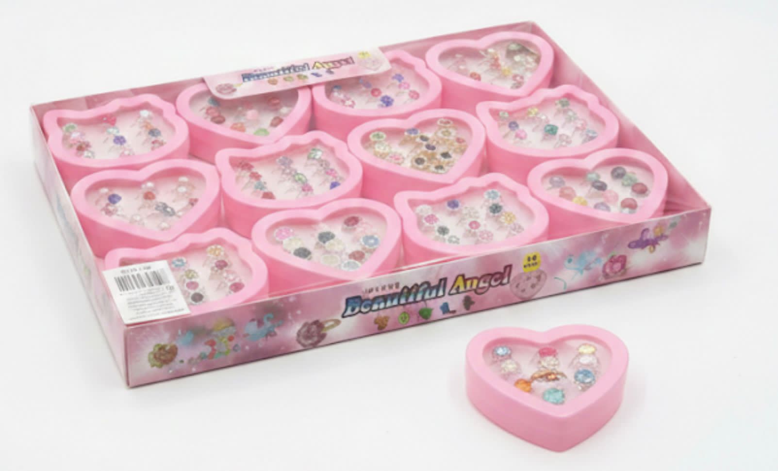 !!טבעות ילדות (12יח) בקופסא9614A/480