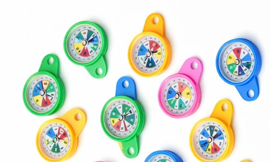 מצפן צבעוני גדול חדש8447/1200/1-50