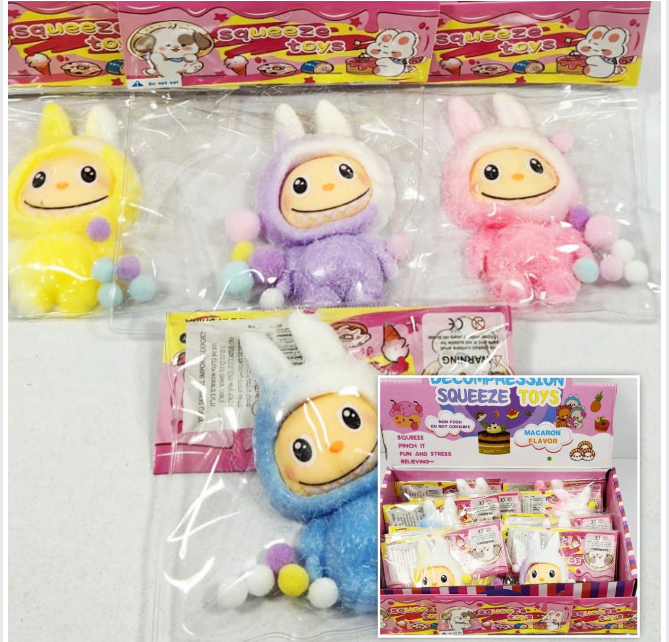 סקוויזי מושי לבובו חדש9168/384/1-16