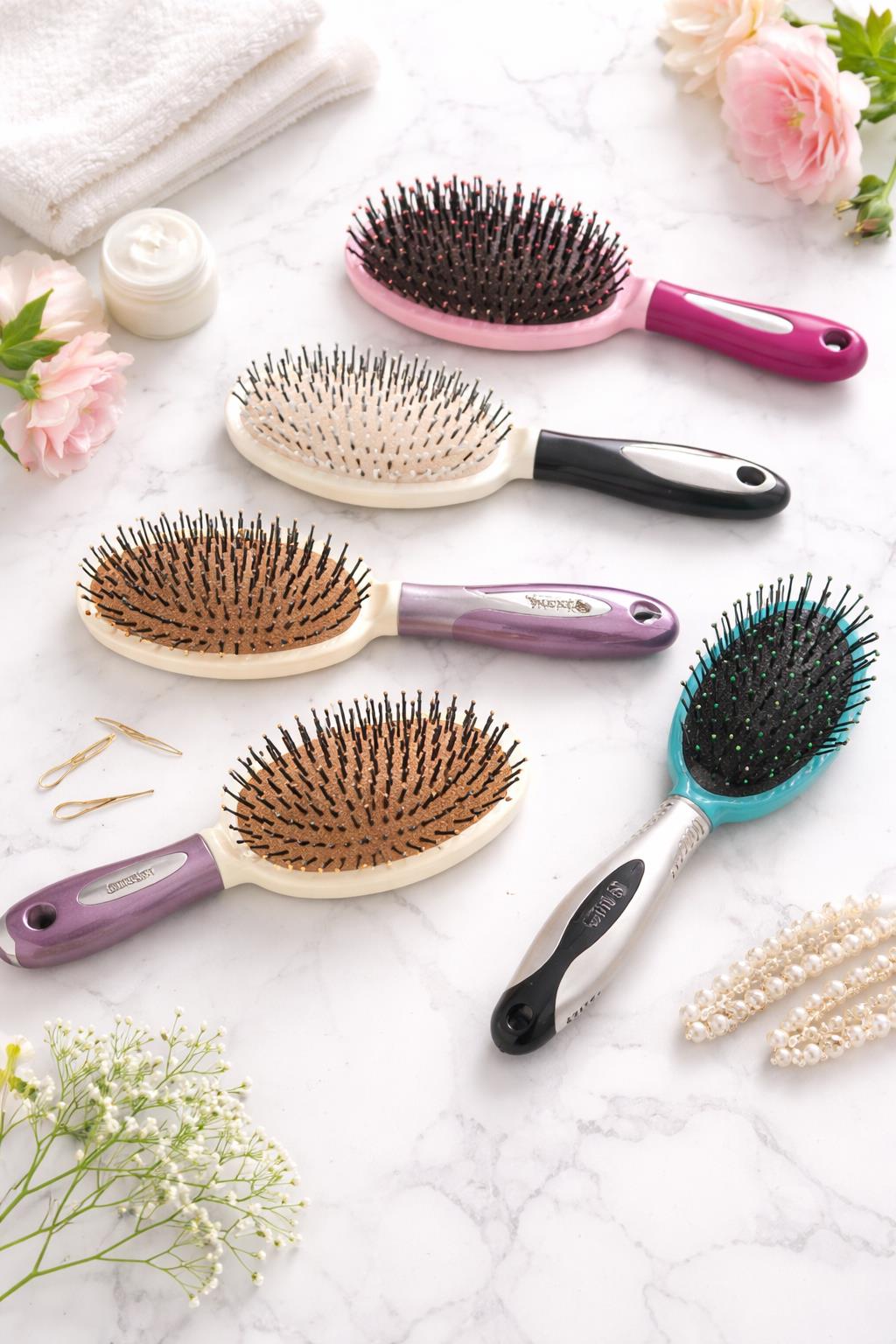 לבית מברשת שיער ידית זוהרת2947/120