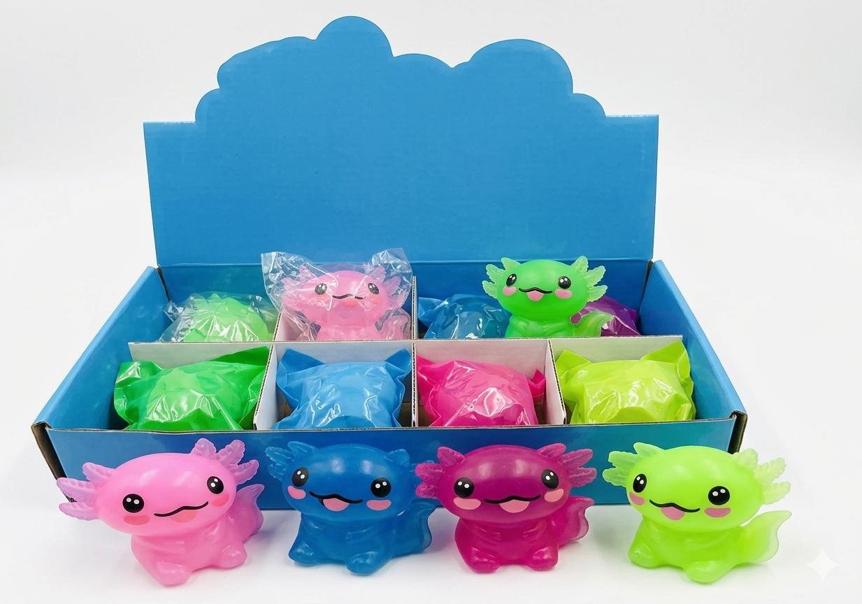 סקוויזי קרח שקופים מפלצות מיקס0120/288/1-12