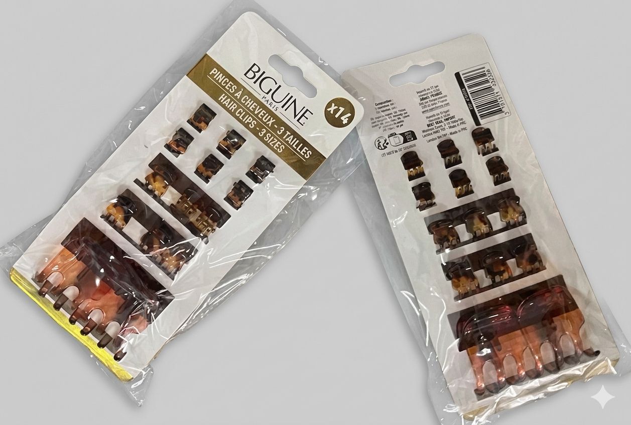 אקססוריז קליפסים (מחיר סט) לשיער בלוח3141/1-24