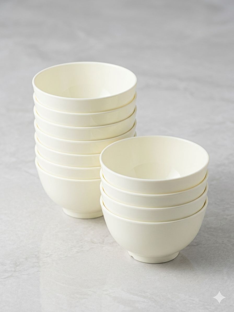 !!לבית קערית קורנפלקס לבנה3156