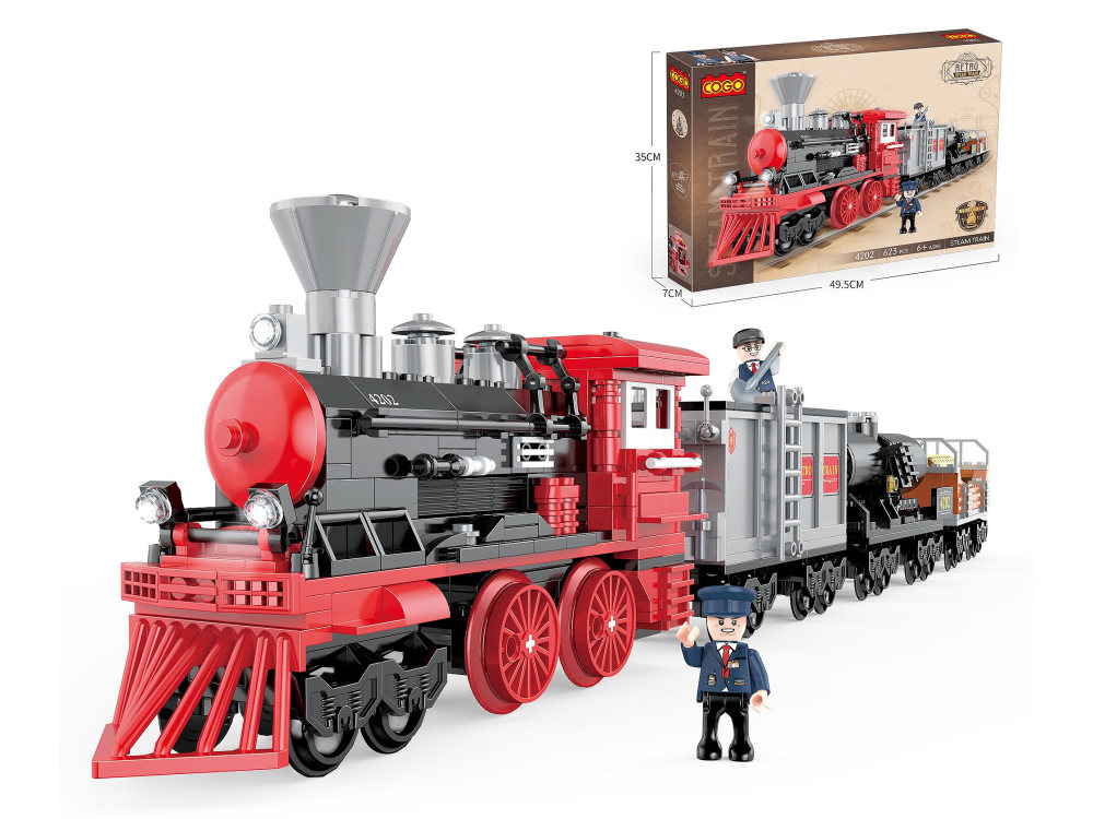 לגו קוגו (623חל)רכבת עם קטר  ענק4202/12