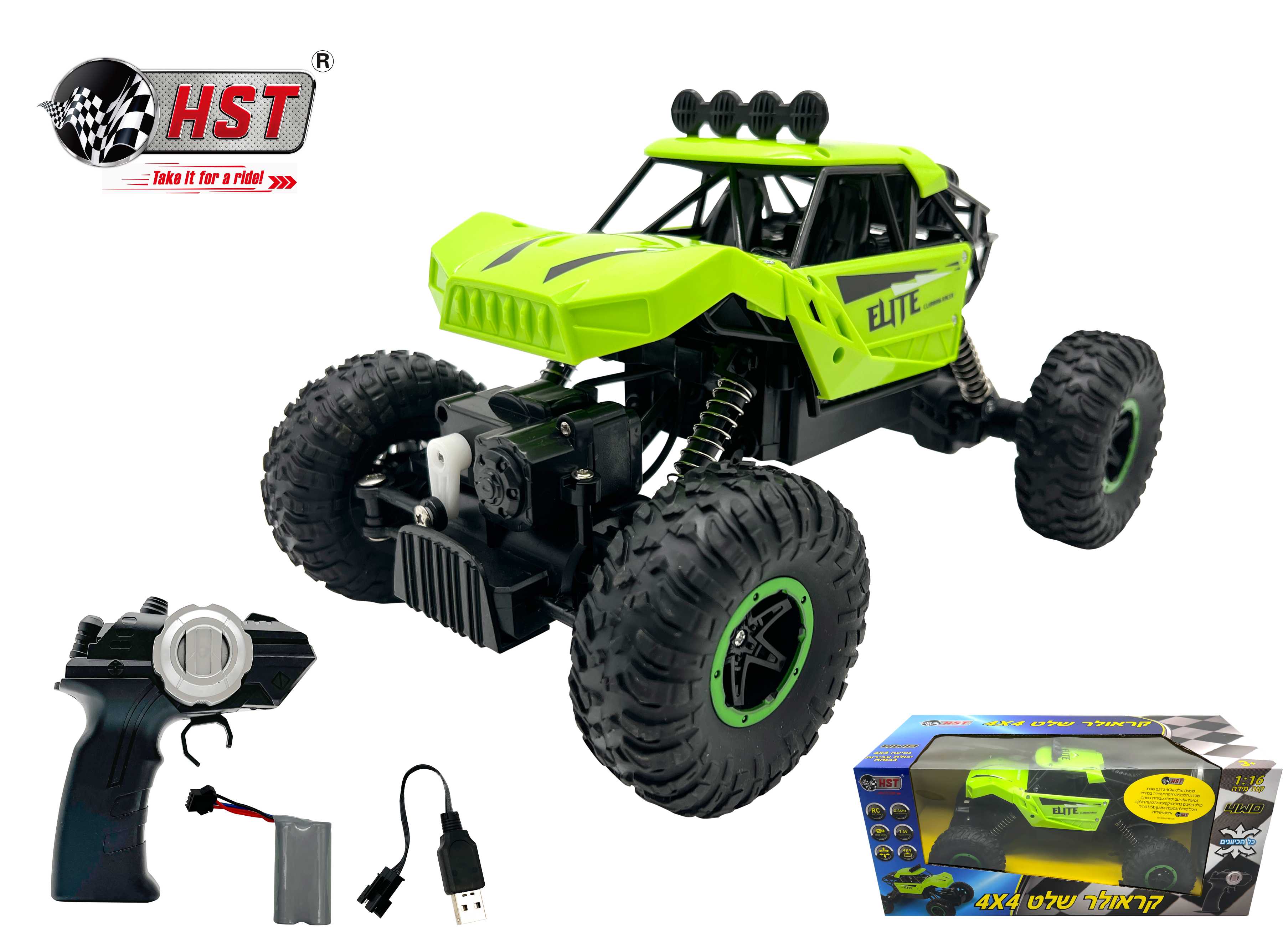 אוטו שלט רחוק שטח קראולר (USB) טעינה3025/1-12