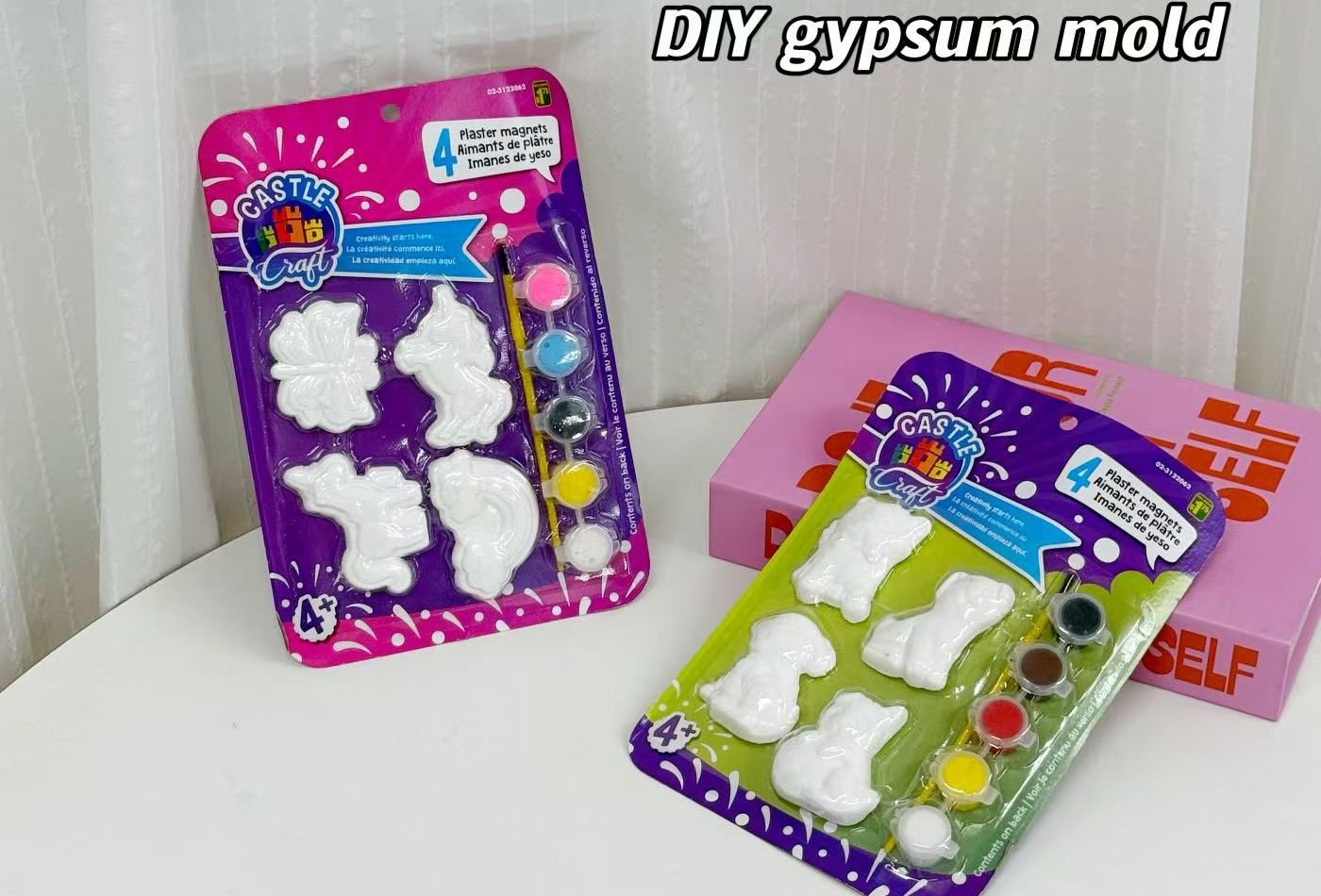 יצירה חלקי גבס בלוח2912/180