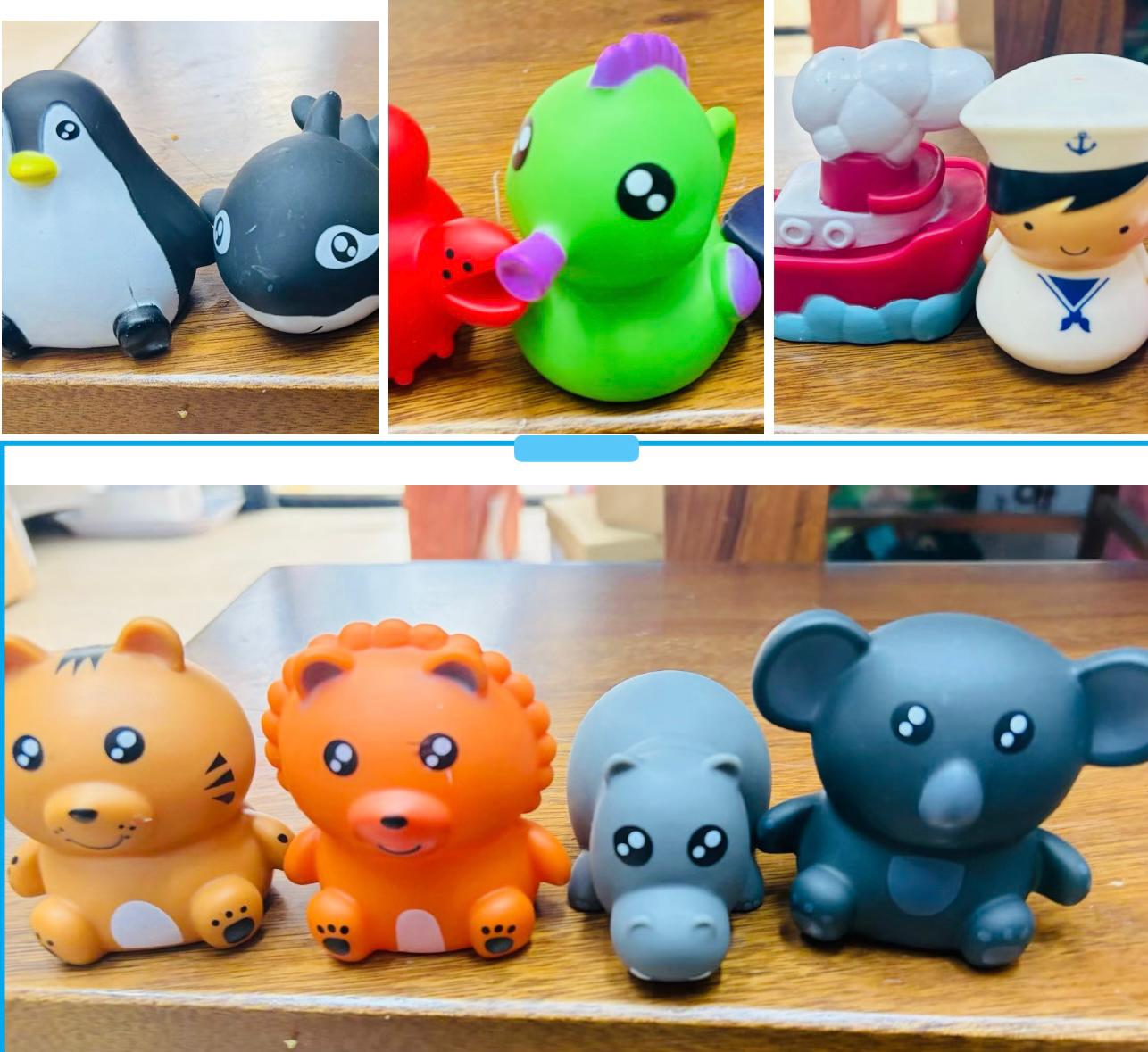 בובות פלסטיק קשיחות  ברשת 4יח חדש3208/192