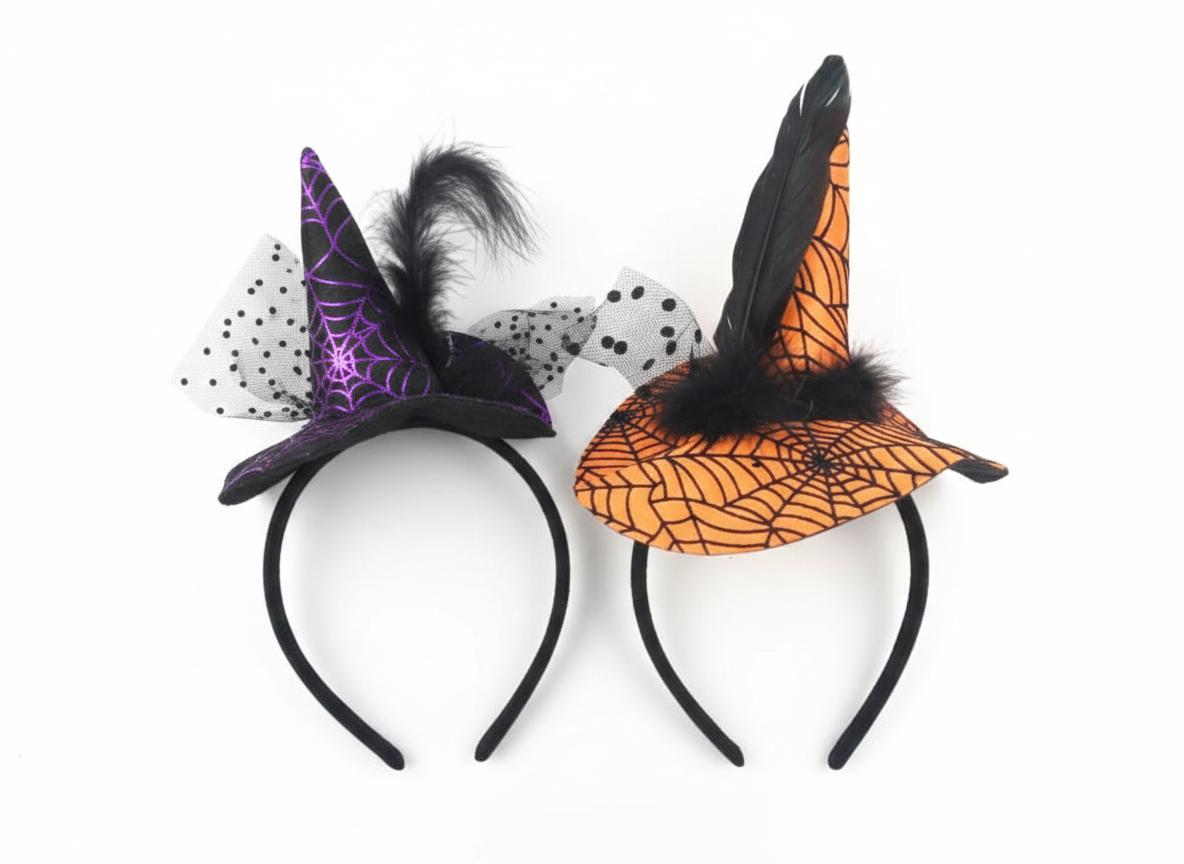 קשת שיער  כובע מכשפה4967/600/1-12