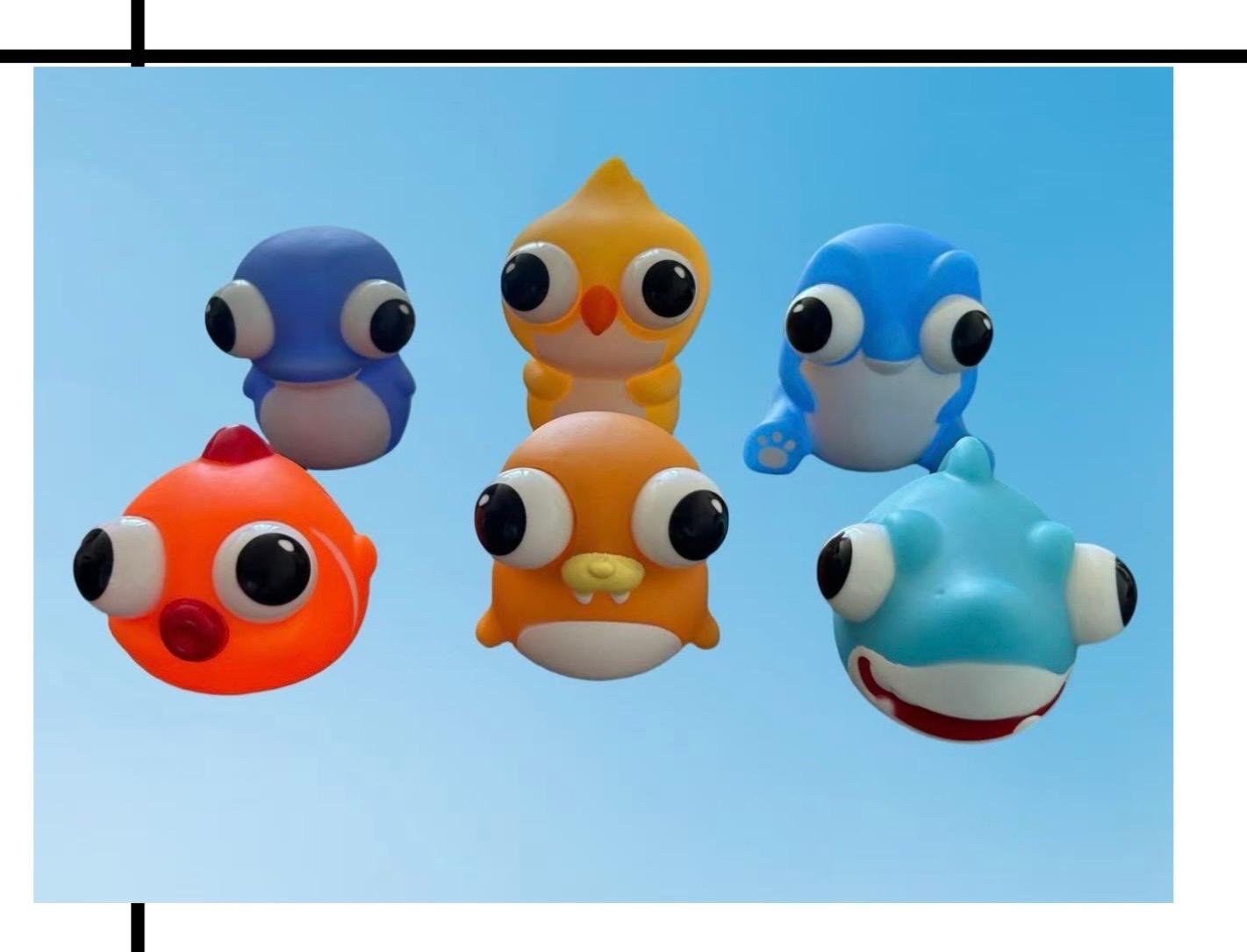 סקוויזי מוציא עיניים חיות מיקס9984/288/1-12