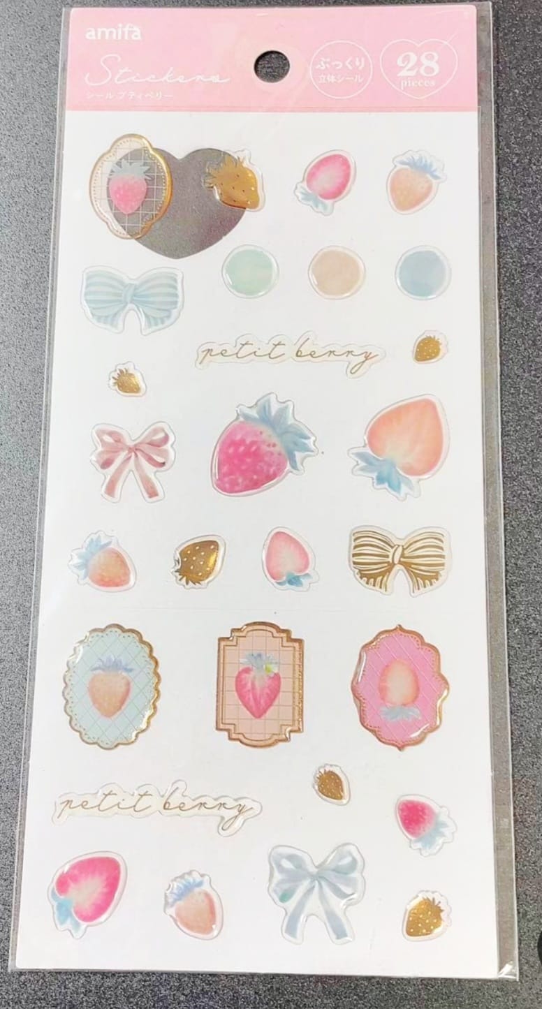 *מדבקות זוהרות חדש2989/612/1-12