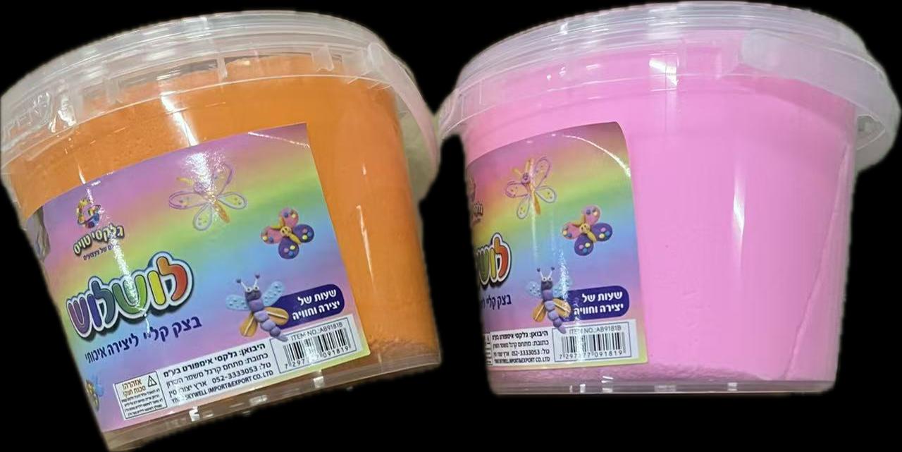 בצק לושלוש (140גרם) צבע אחיד דלי9181B/80