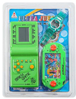 משחק טטריס+שעון+משחק מים בועה3005/120