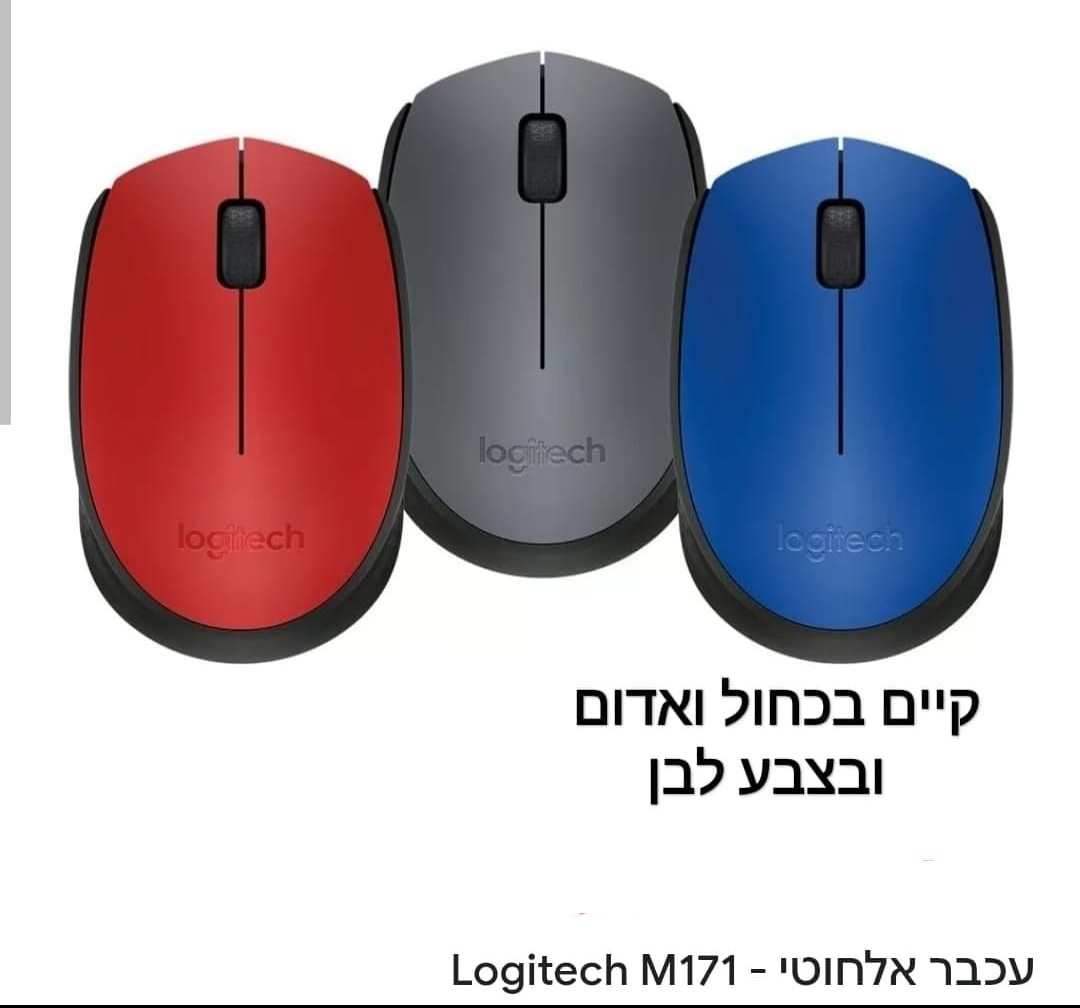 עכבר אלחוטי Logitech m171