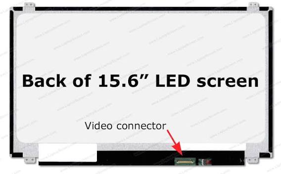 מסך 15.6 למחשב נייד 15.6 slim עם לשוניות