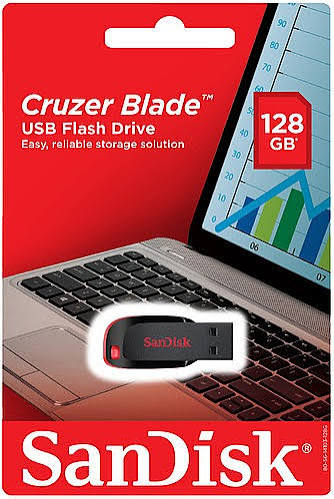 דיסק און קי 128g cruzer blade sandisk