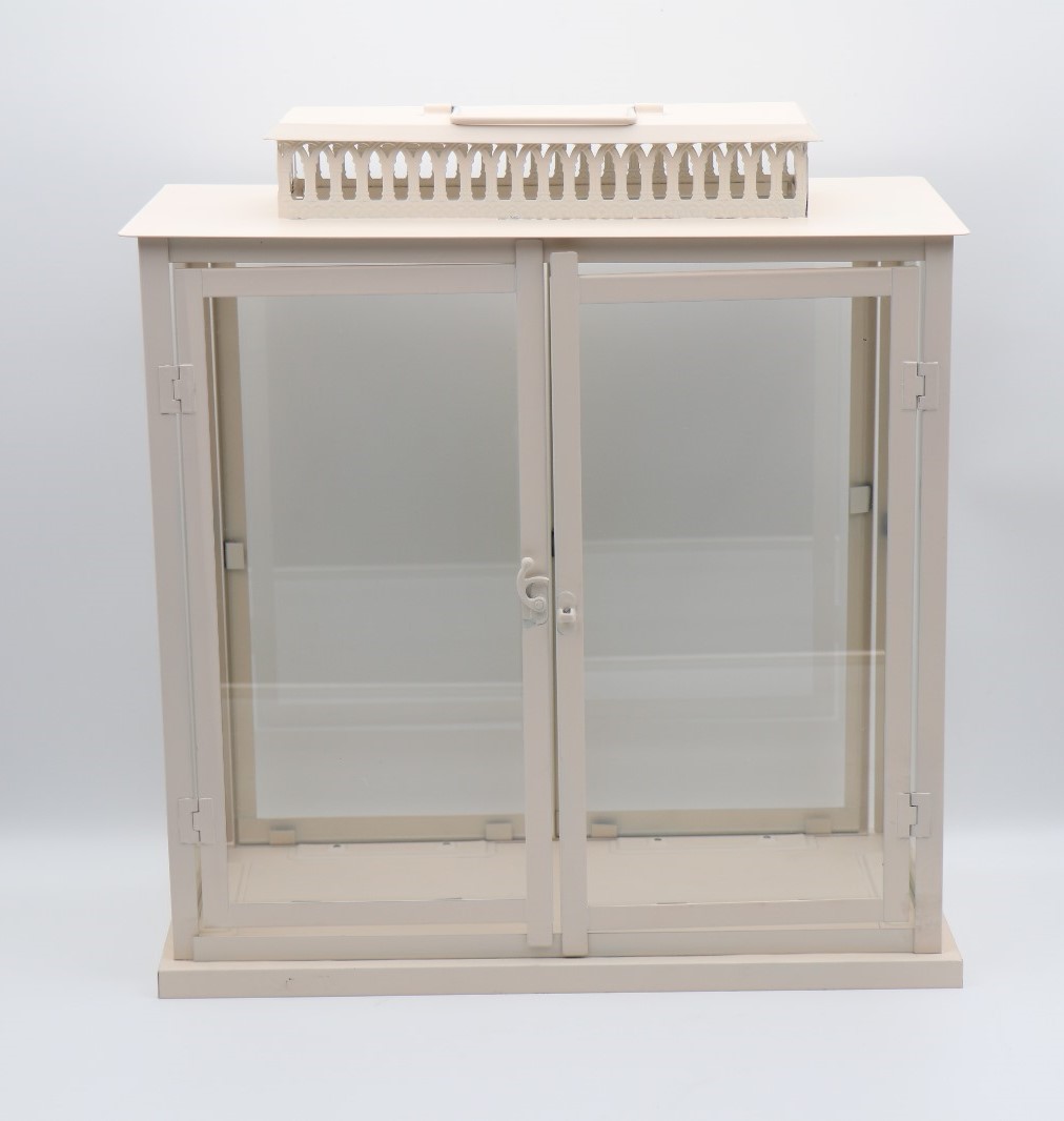 בית חנוכיה מתקפל עם ארובה  19*41*40 (2 יח' בקר')