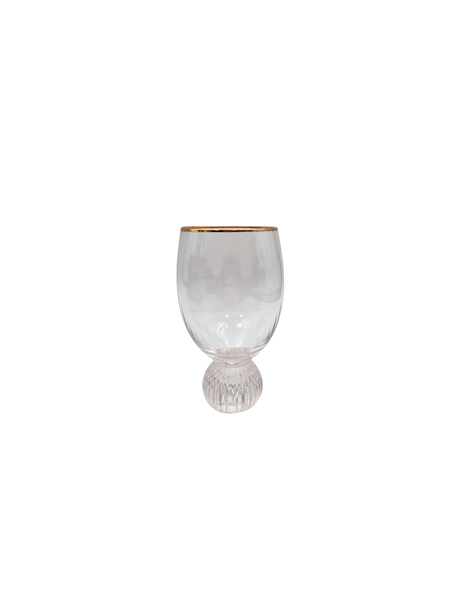 מארז 6 כוס זכוכית עם פס זהב 422 מ"ל דגם 0711-5